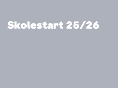 skolestart