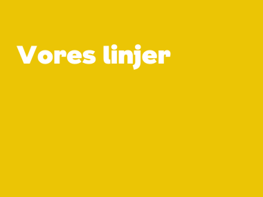 vores linjer